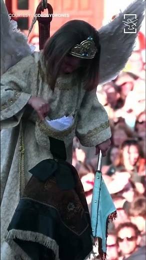 Young Angel’s Descent Marks Easter in Spain’s Tudela | Shalom World News