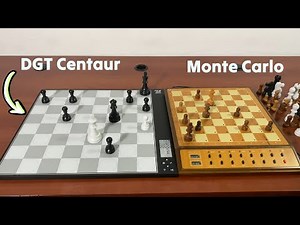 Mephisto Monte Carlo vs. DGT Centaur Chess Computer 👑 Gadgetify
