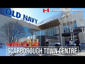 SCARBOROUGH TOWN CENTRE walking tour | Scarborough, Ontario, Canada. [4K]