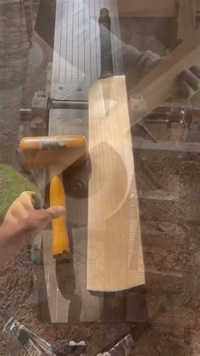 How A Cricket Bat Is Crafted-30sec Tutorial- #kohinoor #cricket