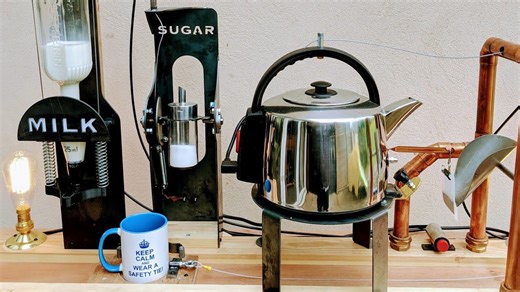 Building a Furze tea machine