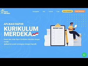 EPISODE 7 - Tutorial Lengkap Aplikasi Rapor Kurikulum Merdeka (Versi STS)