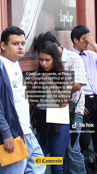Menores de 40 años no podrán retirar el 95,5% de su AFP y solo recibirán pensión cuando se jubilen 😱🚨💵 || #AFP #Peru #Jovenes #TiktokNews #Economia #Finanzas #Pension #Noticias #NoticiasPeru #NoticiasPerú #loultimo #Urgente #importante #LongerVideos #jubilacion #Viral #ElComercioPerú