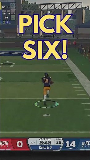 CFB26: Gwacham Picks It Off & Scores Pick-Six vs Wisconsin!