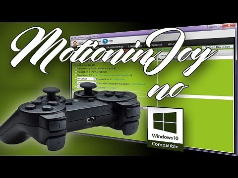Como instalar MotionInJoy no Windows 10 (Driver instalation fail FIXED)