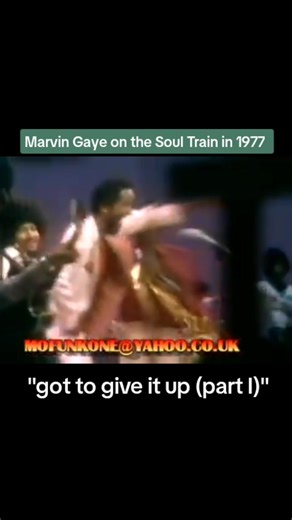 Marvin Gaye Performance on Soul Train in 1977