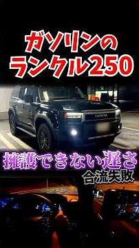 The Land Cruiser 250 gasoline model is too slow to defend...