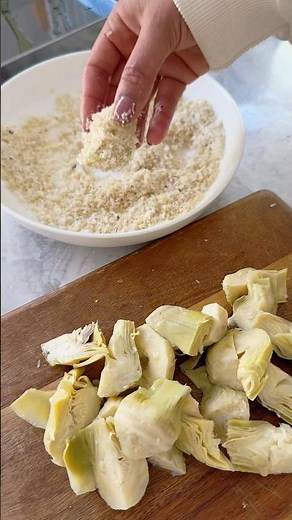 i made you a crispy artichoke pasta salad