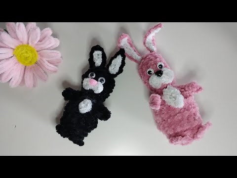 How to make a Rabbit with Pipe Cleaners 🐰 Easy crafts 🐇
