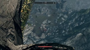 Helpful fact: if you use the "Become Ethereal" Shout before jumping off high places, you won't take damage when you land as long as the Shout is still in effect