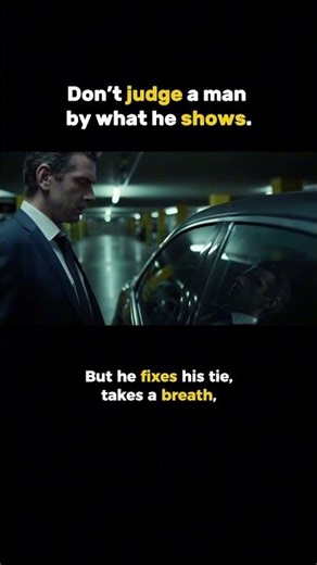 Don’t judge a man by what he shows.