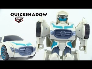 Transformers Rescue Bots Quickshadow Robot Sports Car Playskool Heroes 4K