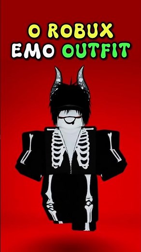EMO FREE OUTFIT ITEMS ON ROBLOX #roblox