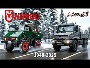 UNIMOG Evolution 1948–2025 🚛 Legendary Mercedes Benz Off Road Truck