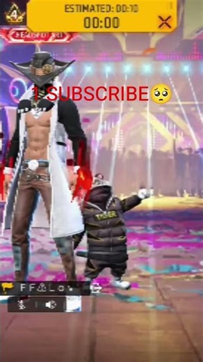 #freefire 1 SUBSCRIBE🥺💔🙏#freefire #shorts#garenafreefire #viralshorts#trending