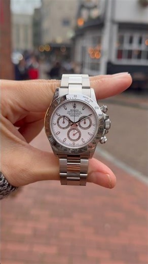 Rolex Daytona Stainless Steel White Dial Ref. 116520 40mm 2010 Watch
