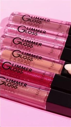 Note Cosmetics Glimmer Lip Gloss is the ultimate expression of refined glamour and effortless good