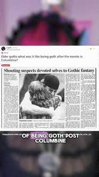 What is the deal with goth