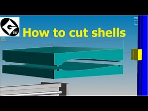 How to cut shells