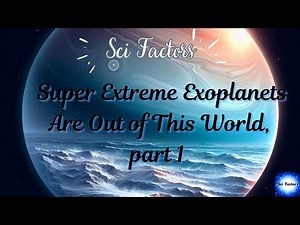 Super Extreme Exoplanets Are Out of This World, part 1