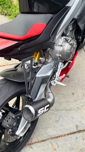 2026 Aprilia RS 660 Factory - SC Project CRT ti exhaust very first start up & idle