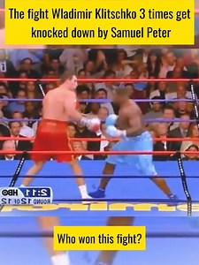 2M views · 3.1K reactions | Wladimir Klitschko vs Samuel Peter #boxing | Nikolas Mata | Facebook