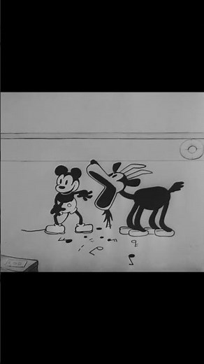 Steamboat Willie (1928) | First Mickey Mouse Cartoon | Public Domain Clip #mickeymouse