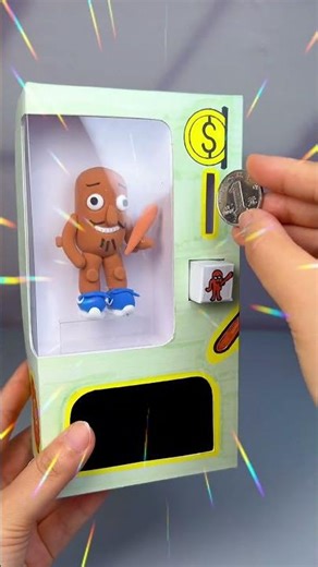 Manual DIY Toys Vending Machine ｜ #diy #craft #handmade