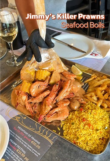 Two new boils just landed at @Jimmy’s Killer Prawns Cyprus One made for true prawn lovers, the other loaded with a full seafood mix. Pick your Cajun sauce, get your gloves on and dive in. Available in Limassol & Paphos, with free parking right next door! Now the real question... which boil would you try first? #jimmyskillerprawns #seafoodboil #prawnboil #limassol #paphos