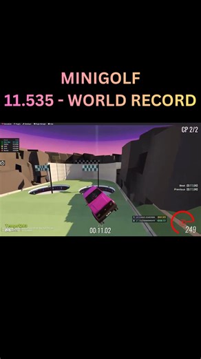 WORLD RECORD 🤯 MINIGOLF - 11.535 | Trackmania Weekly Shorts Week 57