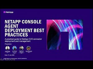 NetApp CVO Connector Deployment and Management