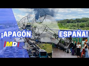 ¡CAOS EN ESPAÑA! Así se ha vivido el APAGÓN en las grandes ciudades