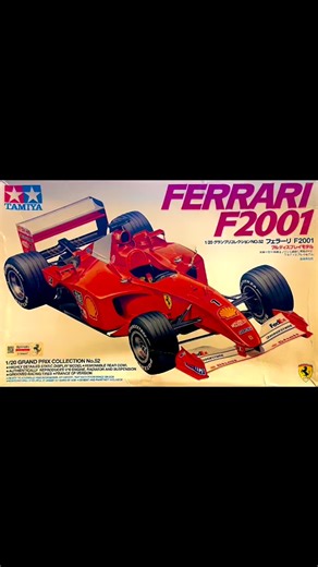 Ettore ceraulo on Instagram: "FERRARI F2001 1/20 TAMIYA #tamiya #modelling #ferrari #marlboro #ferrarif SCHUMI IS HERE!!! What Italians heard back in 2001, I present to you here the Ferrari F2001, extraordinary, unbeatable, unique with crazy lines that the whole world envied... here Michael Schumacher won the Formula 1 World Championship in 2001. I’m not waiting for Hakkinen and Juan Pablo Montoya, the rivalry between McLaren, Williams, and Ferrari. This is a kit proposed by Tamiya. In 1/20 scal
