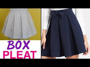 DIY. BOX PLEATS // EASIEST WAY TO MAKE A BOX PLEAT