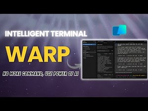 Warp Terminal: AI Tool That Writes Your Commands FOR YOU!