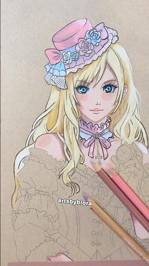 Turning myself into a Black Butler character🖤✨🌙 #animeartist #blackbutler #animefanart