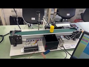 ベルトコンベアを動かして往復するセンサーです！