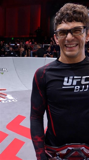 Shoutout Tylenol 😆 Mikey Musumeci had some unique thanks to give after defending his belt! #UFCBJJ3 | UFC BJJ