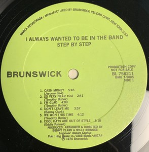 Step By Step - I Always Wanted To Be In The Band