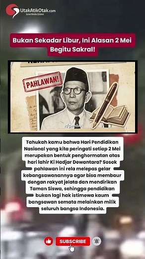 Sejarah Hari Pendidikan Nasional: Perjuangan Ki Hadjar Dewantara
