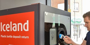 Iceland supermarket is trialling a reverse vending machine
