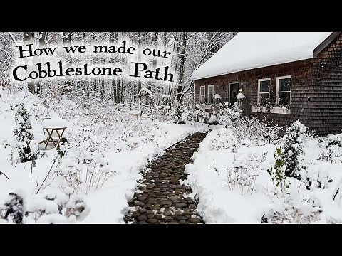 How to Make a *Whimsical* Cobblestone Pathway (Garden Path) #cottagecore