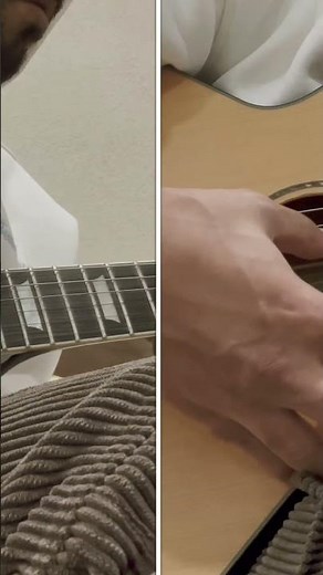 True Detective soundtrack - guitar duet #truedetective #hbo #guitarcover #اكسبلور #explore