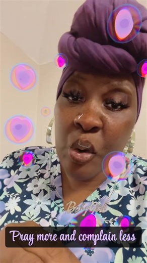 Pray more complain less | Kim Maxwell