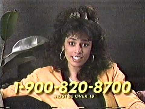 1991 "Let Me Be Your Friend!" 1-900 1-to-1 TV commercial