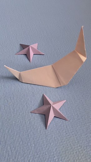 #origami #moon #tutorial #diy