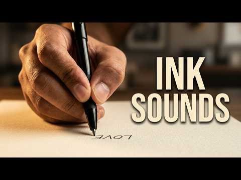 Asmr writing : soothing ink sounds for deep relaxation