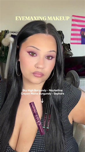 3 eyemaxing makeup look pour yeux noisettes 👀 (burgundy, rose et turquoise/vert) @Maybelline France @Benefit Cosmetics @BenefitFrance @SEPHORA @Sephora Collection #eyemaxxing #eyeshadow #hazeleyes #makeup #eyemakeuplook