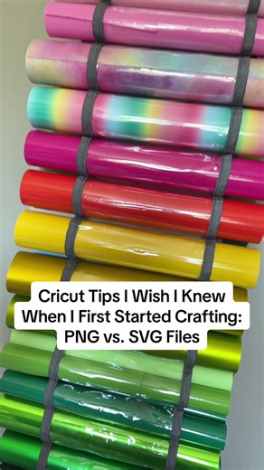 Cricut Design Space: PNG vs. SVG File Types Explained