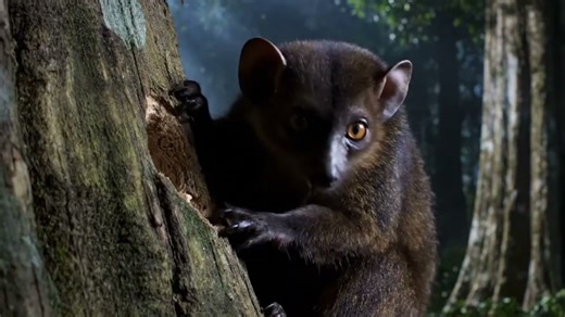 Learn fun facts in this documentary about the aye-aye, a nocturnal lemur that lives in nests made of leaves and branches. This original video was produced by Network Media, LLC and Eric B. | Artfully Imagined